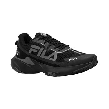 Tenis-de-Corrida-Preto-e-Grafite-Recovery-|-Fila-Tamanho--42---Cor--PRETO-0